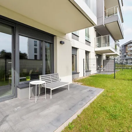 Sea And Stadium Apartments In Good Design With Parking & Garden By Rent Like Home Gdansk Exterior photo