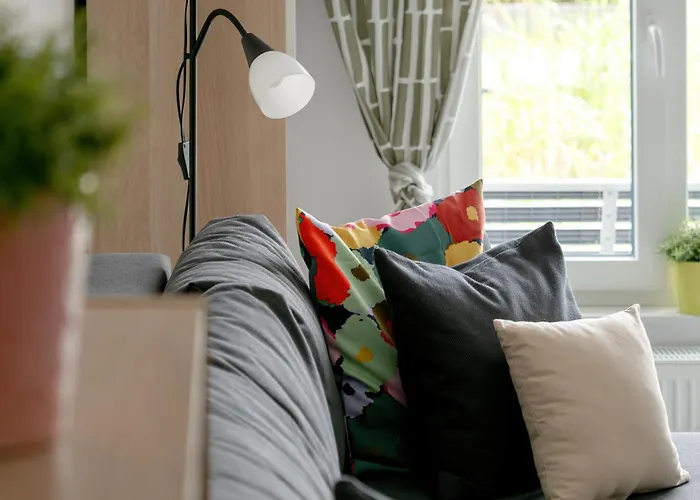Sea And Stadium Apartments In Good Design With Parking & Garden By Rent Like Home