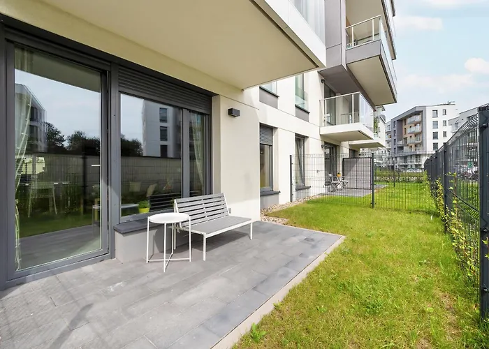 Sea And Stadium Apartments In Good Design With Parking & Garden By Rent Like Home